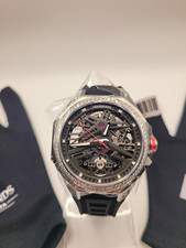 Invicta Objet D’Art Diamond Automatic Skeleton Watch — Model 70124 picture