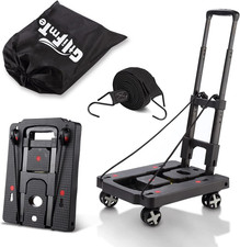 Foldable Hand Truck, Lightweight Luggage Cart for Airport Car Seat picture