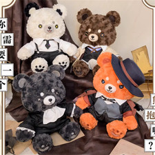 27cm Official Bungo Stray Dazai Osamu Dogs Bear ver. Plush Doll Dress up Gift picture