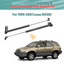 Pair Bonnet Gas Struts Front Hood Lift Supports Shocks For Lexus RX300 1999-2003 picture