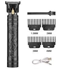 T9 Vintage Men'S Electric Hair Clipper Beard Trimmer/Rechargeable Hair Cutting M picture