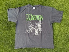 Vintage 2000s Misfits Monster Collage T Shirt XL Faded Horror Punk Gildan picture