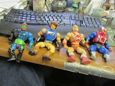 Lot of 4 Vintage 80's Mattel MOTU Masters of the Universe He-Man Figures picture