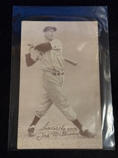1947-66 Exhibits Ted Williams (Dark Print) Raw Ungraded picture