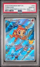 Pokemon Black Star Promo #041 Chimchar First Partner Illus Coll Ser 1 PSA 10 GEM picture