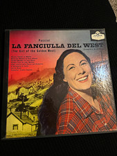 Puccini La Fanciulla Del West Complete Recording CD London Records 1956 picture