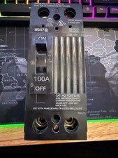 GE TQD22125WL AC 100A Molded Case Breaker - Black picture