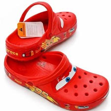 NEW Crocs Lightning McQueen Clog Adult Shoe Limited Classic No Lightup picture