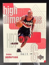 Kenny Anderson 1997-98 Upper Deck High Dimensions Insert #d /2000 Card #HD7 -808 picture