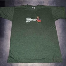 Vintage y2k Green cotton t-shirt picture