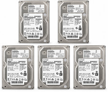 5x HGST Ultrastar 4TB SAS 12Gb/s 7200RPM 3.5