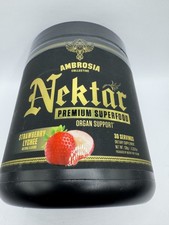 Ambrosia Collective NEKTAR Superfood Powder - Strawberry Lychee 30 Servings picture