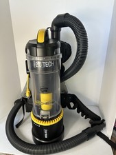 Prolux 2.0 Tech Backpack Vacuum Black Yellow HEPA Shield Bagless Canister picture