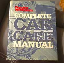 Popular Mechanics Complete Car Care Manual Hardcover 2003 Press Editors Auto picture