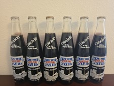 6x Vintage 1984 Super Bowl 18 Tampa Bay Coca-Cola 10oz Glass Bottles NICE picture