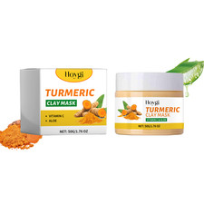 Hoygi Turmeric Mud Film Gently Cleans Skin Pores, Moisturizes Skin Care, Moistur picture