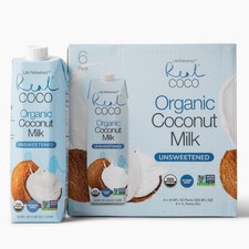 USDA Organic Coconut Milk Beverage 1L 6 Pack No Artificial Additives Original picture