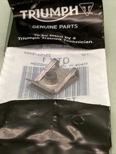 NEW GENUINE TRIUMPH T3350123 Nut, Captive, M5, Non Secured picture