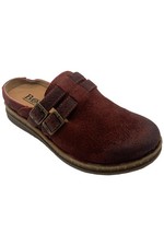 Born Women's Cort Slip On Clog Burgundy picture
