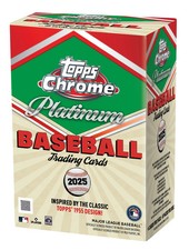 2025 Topps Chrome Platinum Baseball VALUE BOX picture