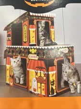 Target Hyde & EEK Halloween Treat Boutique Cat Scratcher House Condo NEW picture