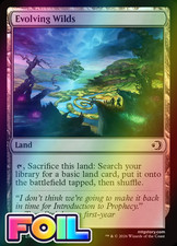 x1 Evolving Wilds FOIL ECL Lorwyn Eclipsed MTG 264 M/NM 1x picture