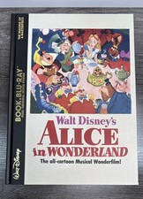 Walt Disney’s Alice In Wonderland Book, Blu-Ray, Plus Original Movie Poster picture