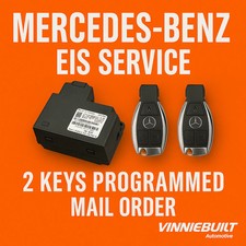 Mercedes-Benz Two Keys Programmed Mail Order EIS Service picture