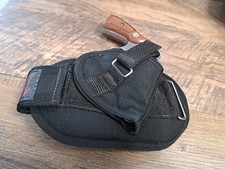 Vtg. Nylon Blackie Collins Right Hand Ankle Holster, Fits S&W J Frame .38 2