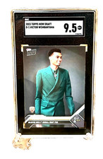 VICTOR WEMBANYAMA 2023 TOPPS NOW NOW DRAFT #D-1 SGC GRADED MT 9.5 ROOKIE CARD picture