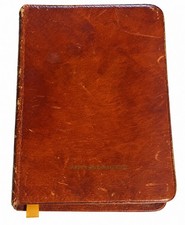 Vintage 1969 Cambridge Cameo 16mo KJV Bible India Paper Red Letter Refs picture