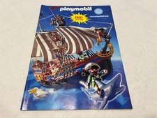 NEW 2001-2002 Playmobil Pirate Ship Catalog English Version picture