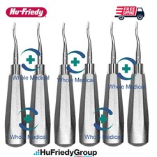 6 Pc Hu-Friedy E46R Warwick James Right Elevator Dental Surgical Set picture