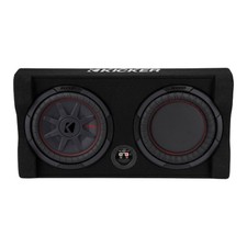 Kicker 48TRTP102 Sealed Down-Firing 10 Inch CompRT 2-Ohm Subwoofer Enclosure picture
