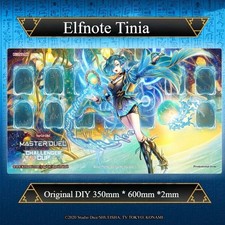 for Yugioh Elfnote Tinia PlayMat Deck Box for Yu-Gi-Oh TCG OCG Card Mat picture
