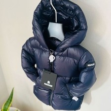 MACKAGE Morgan Water Repellent Down Insulated Hooded Puffer Jacket, 6 Months NWT picture