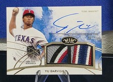 2014 Topps Tier One - Autographed Tier One Relic Yu Darvish #DAR-YD 20/25 picture