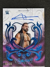 2025 Topps Royalty WWE Drew McIntyre Superior Signatures On Card Auto 04/25 picture