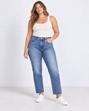 Madewell Women’s Size 33 W 39” The Dean Easy Straight Jean in Monessen Wash NWT picture
