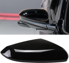 Compatible with 2016-2021 Honda Civic Passenger Side Mirror Cover Glossy Black f picture