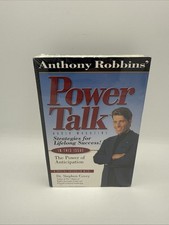Vintage Tony Robbins Power Talk Audio Cassette Lifelong Success NEW Sealed picture