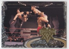 MARK  JINDRAK & CADE (Rare) 2004 Fleer WWE Wrestlemania XX GOLD PARALLEL #17 picture