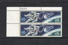 ALLY'S STAMPS US Plate Block Scott #1331-2 5c Space Twins [4] MNH [STK] picture
