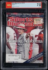 RARE Nick Saban - Sports Illustrated - 2007 Vol 107 #8 1st Cover PSA 7.0 *READ* picture