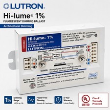 Lutron HL3-T426-277-1-S Hi-Lume FLUORESCENT DIMMING BALLAST 277V 1-Lamp 26W CFL picture