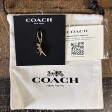 COACH Women's Collectible Signature Jewelry Charm REXY DINO picture
