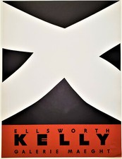 ELLSWORTH KELLY Original LITHOGRAPH Galerie Maeght MOURLOT Paris CHOPMARK picture