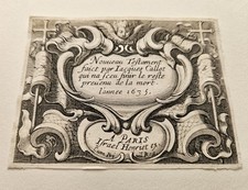 1635 Abraham Bosse Callot Nouveau Testament Frontispiece Meaume 37 picture