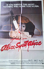Alice, Sweet Alice Original US One Sheet BROOKE SHIELDS HORROR picture