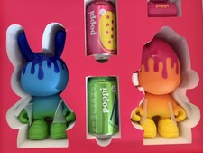 Superplastic x Poppi Guggimon Vinyl Figure (Rare Collab) BOX w/ Sweater  picture